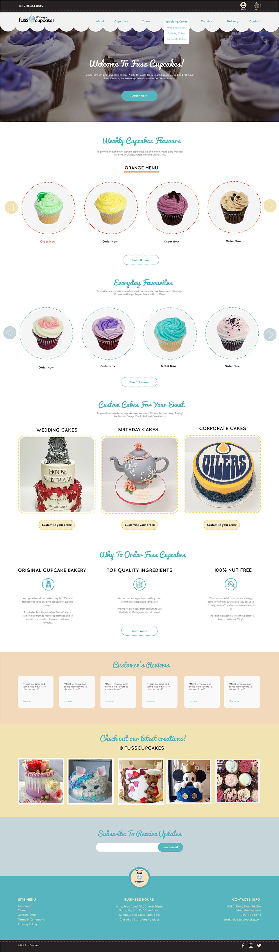 Fuss Cupcake Desktop